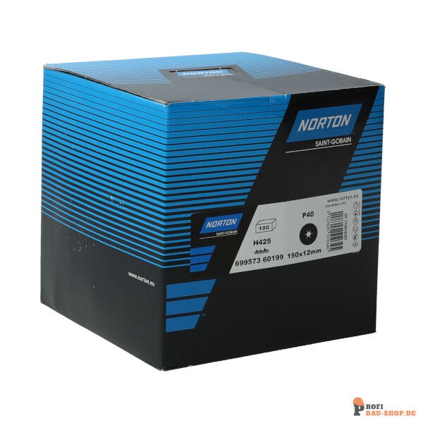 nortonschleifmittel/NORTON_schleifmittel_69957360199 Discs Norton H425 15x12 Grit 40 No perforations_145060